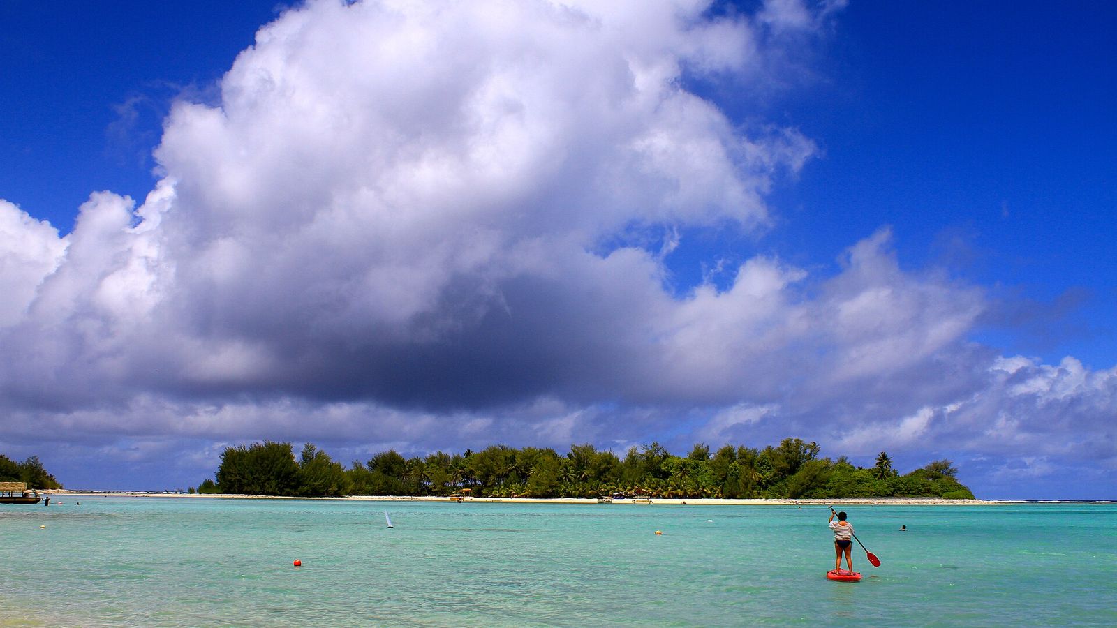Koromiri en de Muri-lagune op Rarotonga, Cookeilanden
