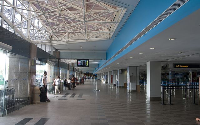 Vertrekhal voor internationale vluchten op Nadi Airport
